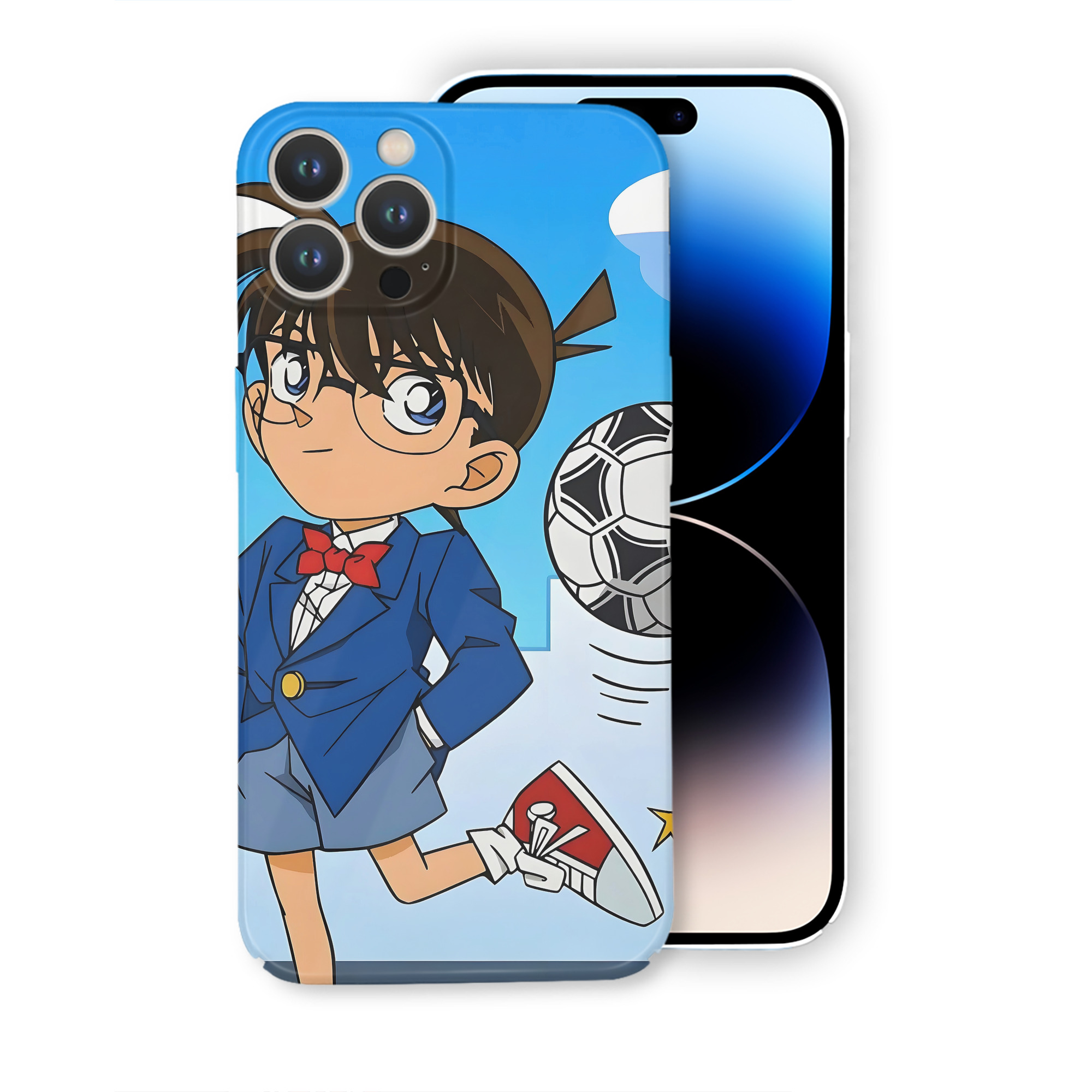 （画像用） 名探偵コナン Detective Conan 【iPhone 14シリーズ対応】ハードケース